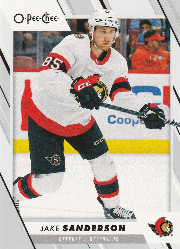 Hockey card Jake Sanderson