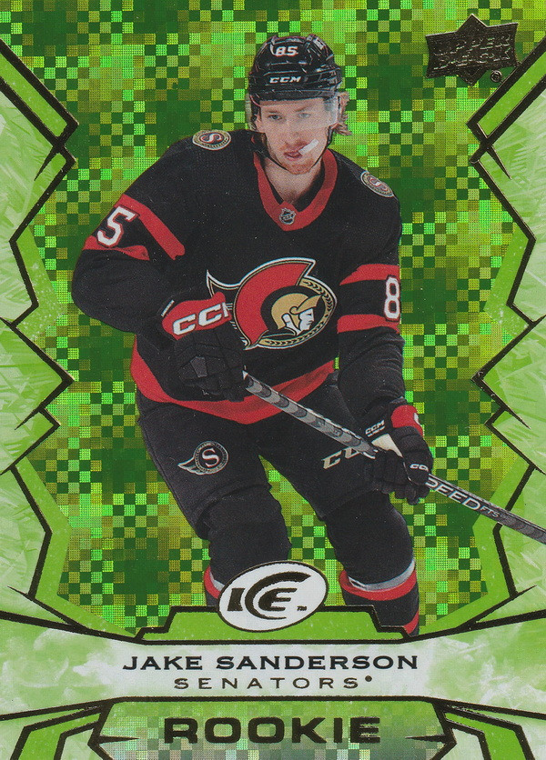 Hockey card Jake Sanderson