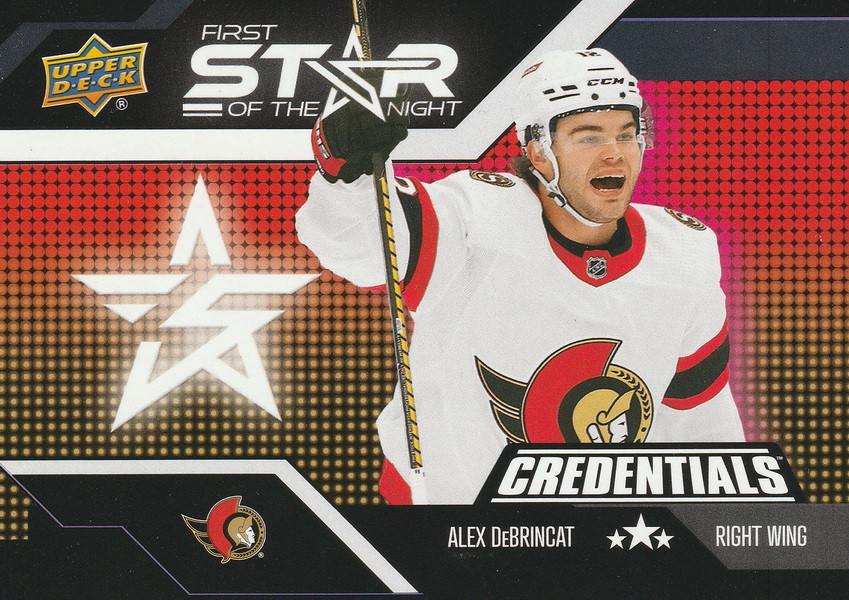 Hockey card Alex DeBrincat
