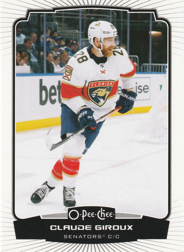 Hockey card Claude Giroux