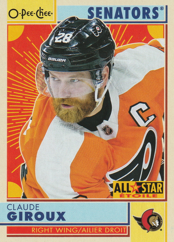 Hockey card Claude Giroux