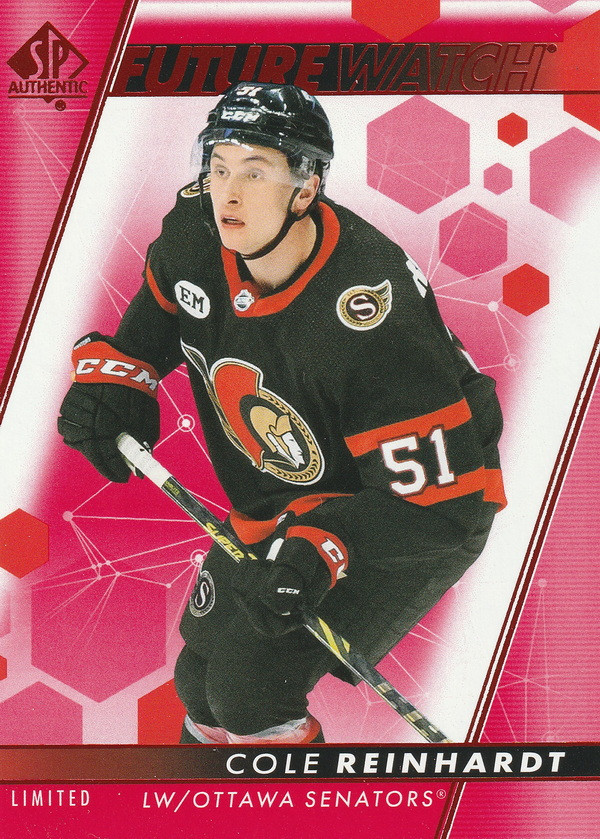Hockey card Cole Reinhardt