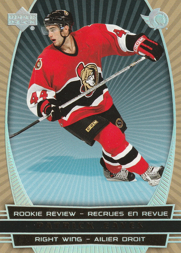 Hockey card Patrick Eaves