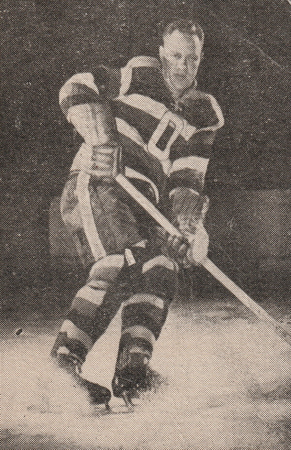 Hockey card Vic Gregg