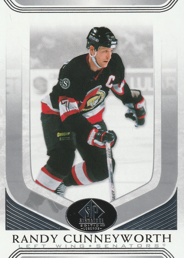 Hockey card Randy Cunneyworth