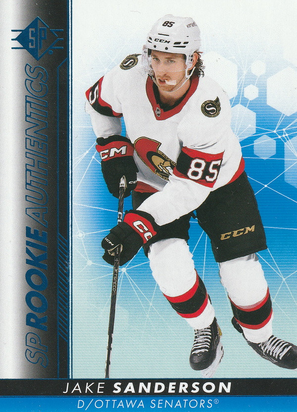 Hockey card Jake Sanderson