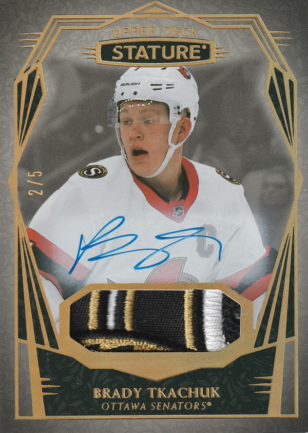 Hockey card Brady Tkachuk