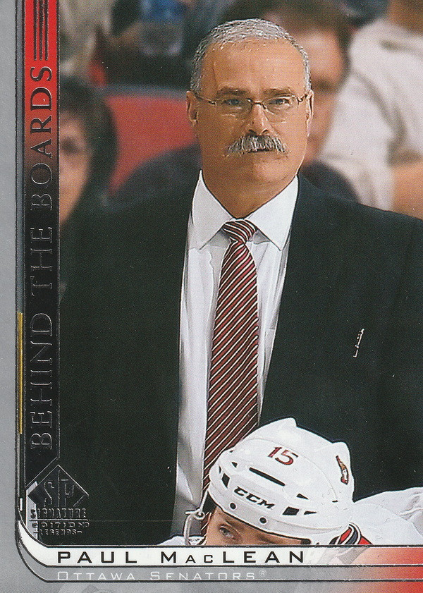 Hockey card Paul MacLEAN