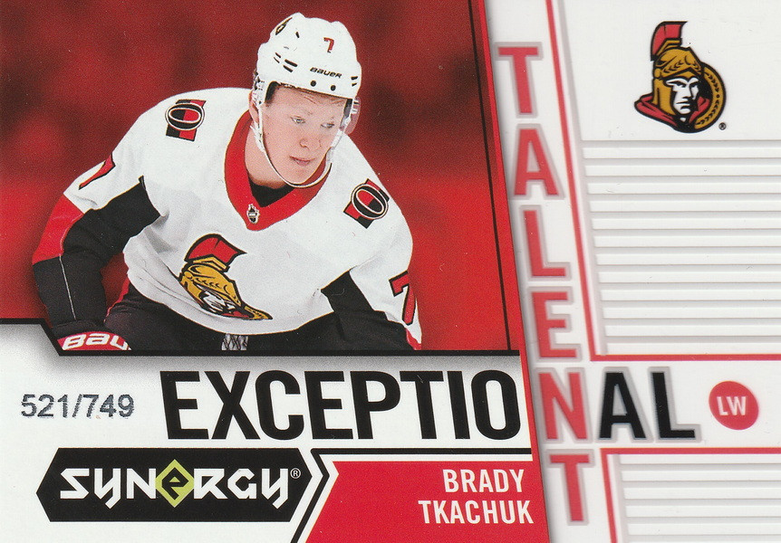 Hockey card Brady Tkachuk
