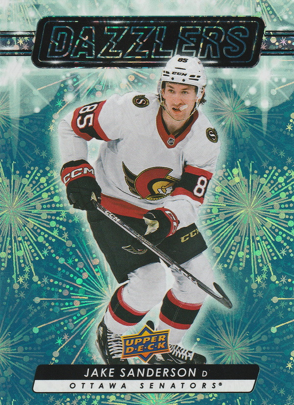 Hockey card Jake Sanderson