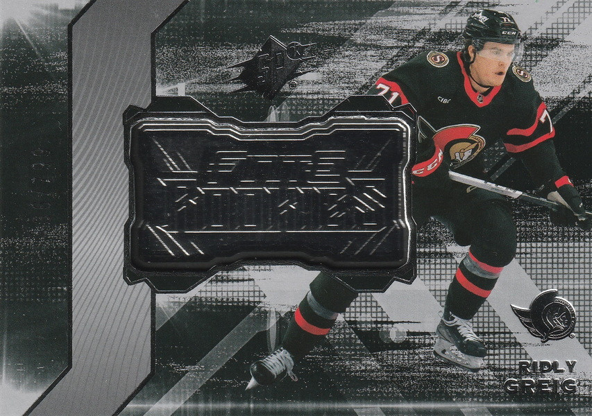 Hockey card Ridly Greig