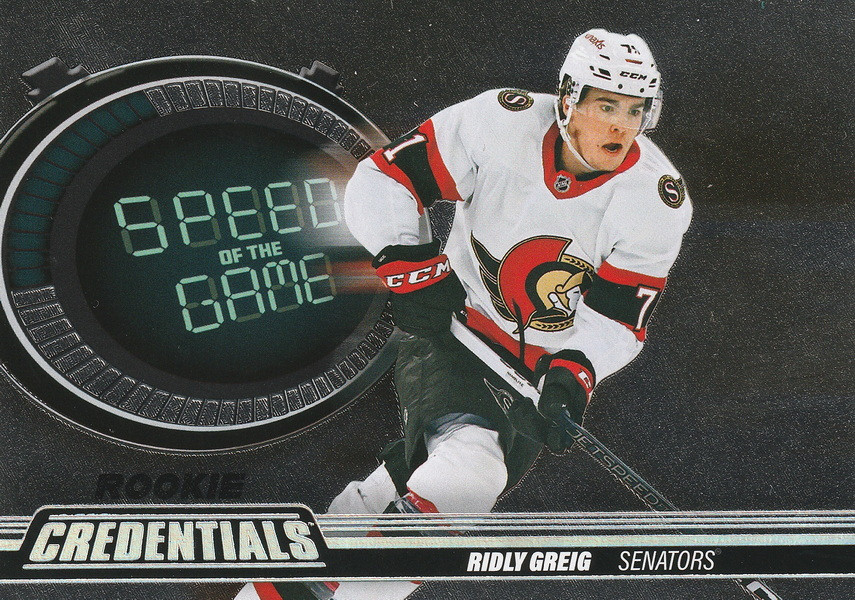 Hockey card Ridly Greig