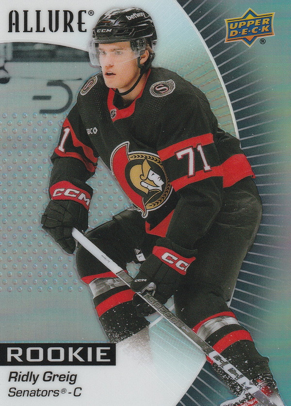 Hockey card Ridly Greig