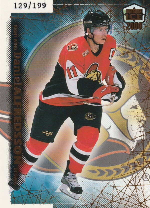 Hockey card Daniel Alfredsson