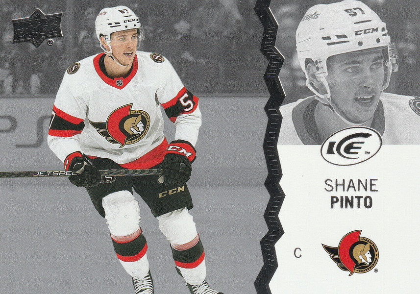 Hockey card Shane Pinto