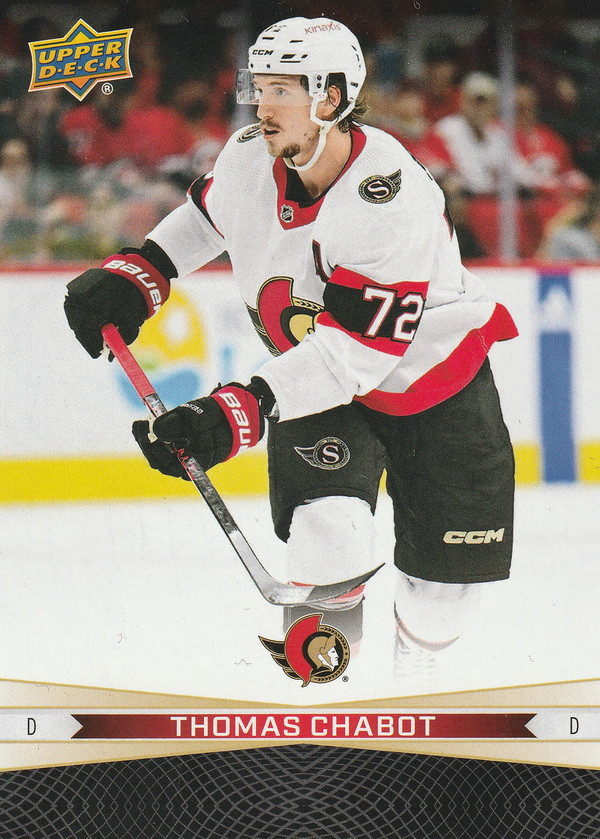 Hockey card Thomas Chabot