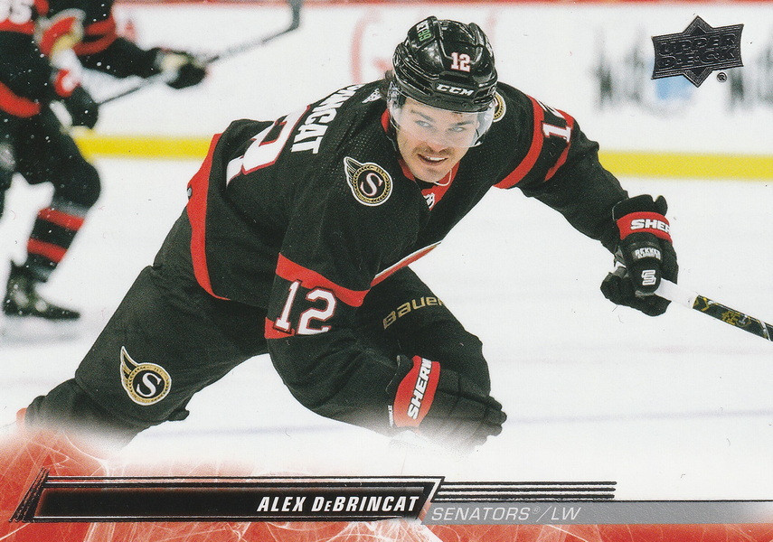 Hockey card Alex DeBrincat