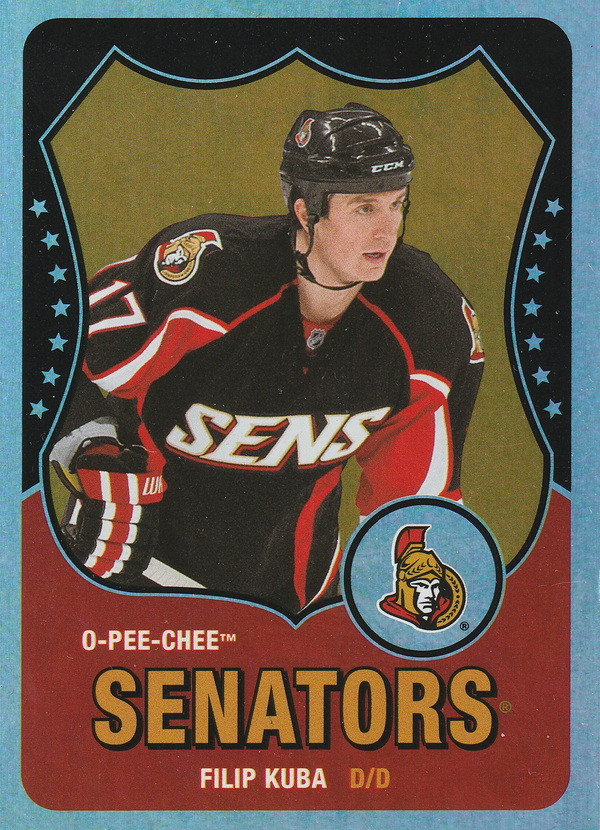 Hockey card Filip Kuba