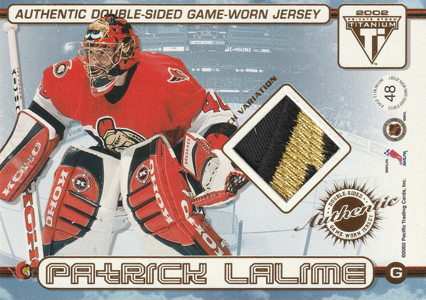 Hockey card Patrick Lalime