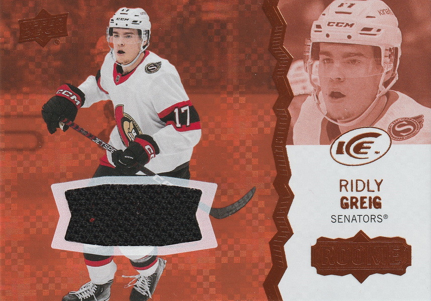 Hockey card Ridly Greig