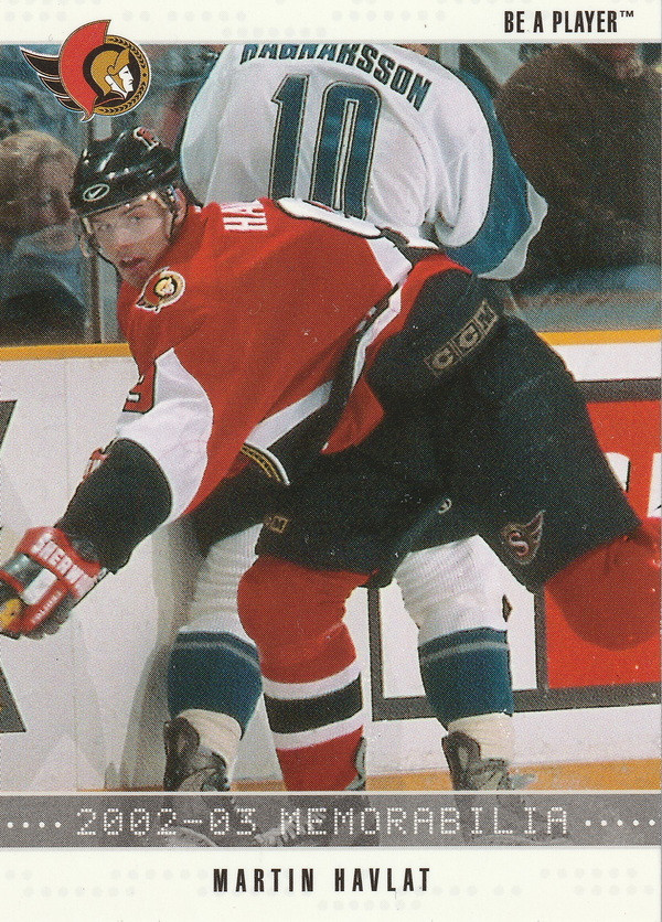 Hockey card Martin Havlat