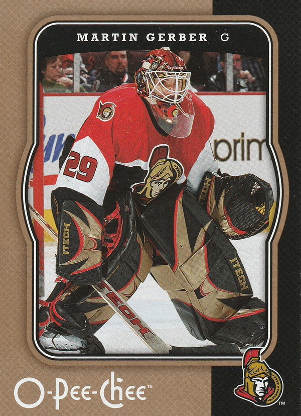 Hockey card Martin Gerber