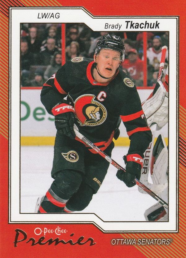 Hockey card Brady Tkachuk