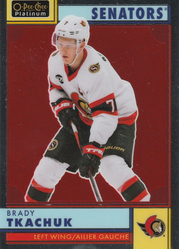Hockey card Brady Tkachuk