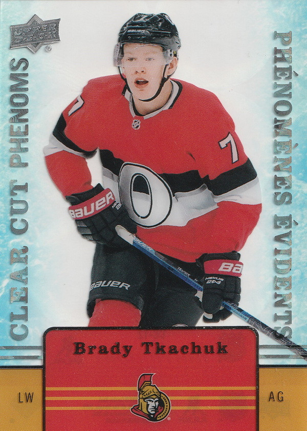 Hockey card Brady Tkachuk