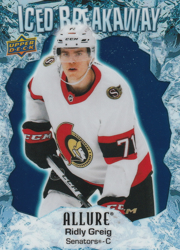 Hockey card Ridly Greig