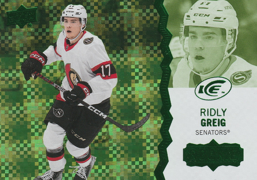 Hockey card Ridly Greig