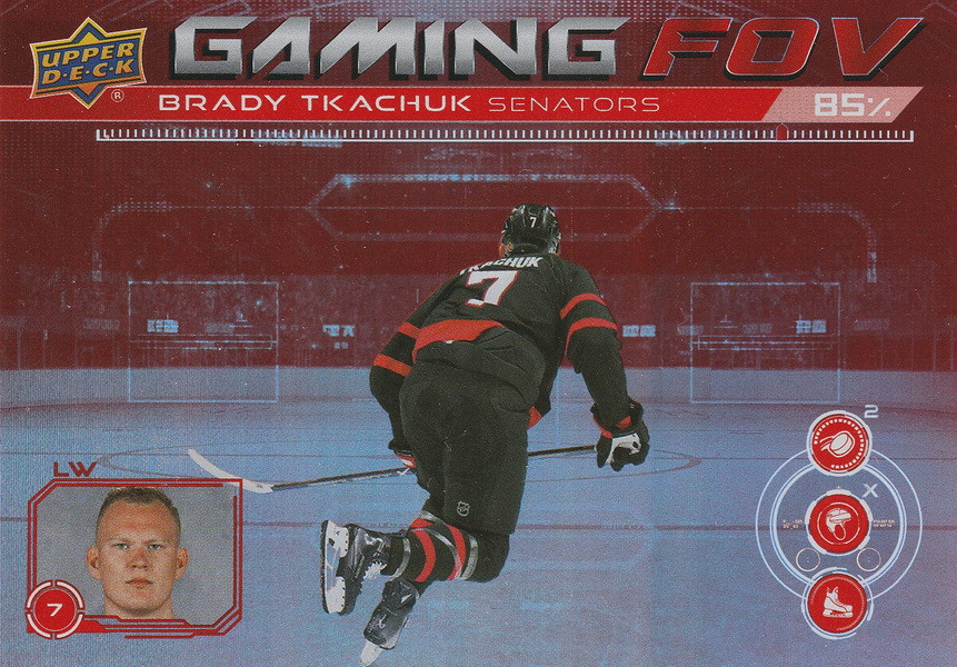 Hockey card Brady Tkachuk