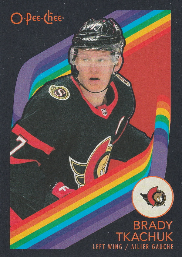 Hockey card Brady Tkachuk