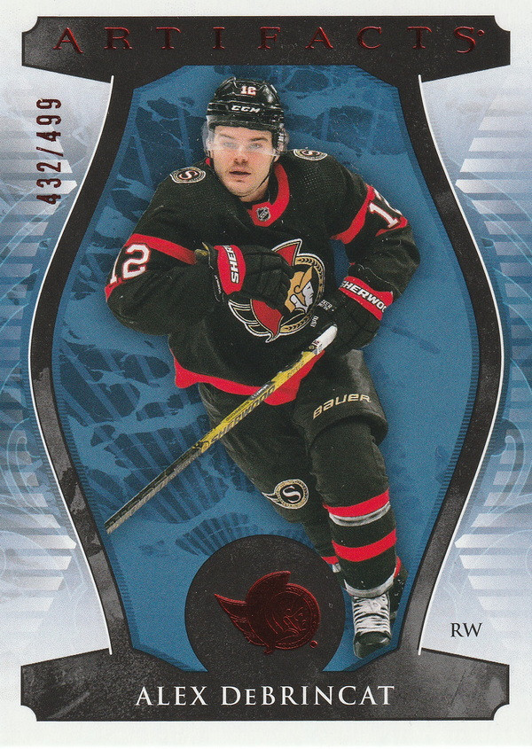 Hockey card Alex DeBrincat