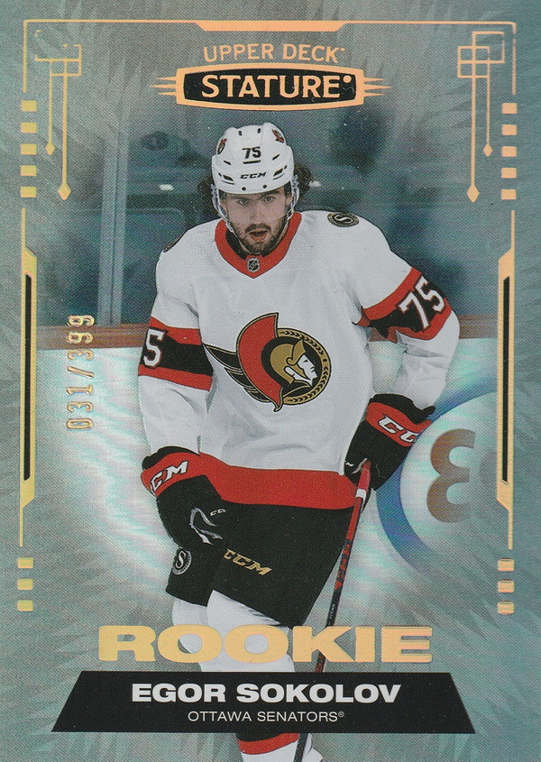 Hockey card Egor Sokolov