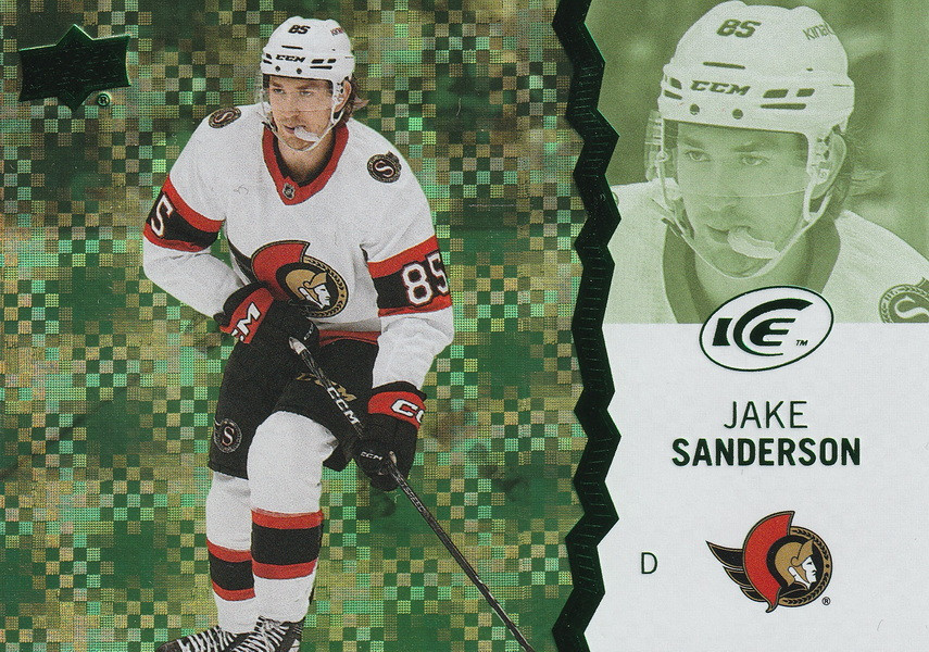 Hockey card Jake Sanderson