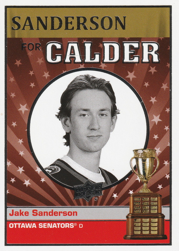 Hockey card Jake Sanderson