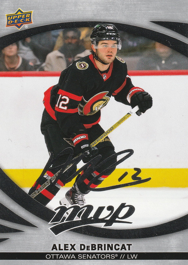 Hockey card Alex DeBrincat