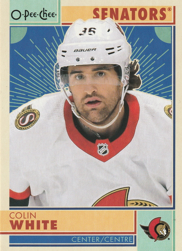 Hockey card Colin White