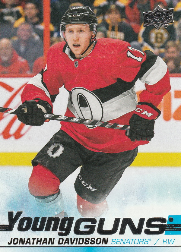 Hockey card Jonathan Davidsson