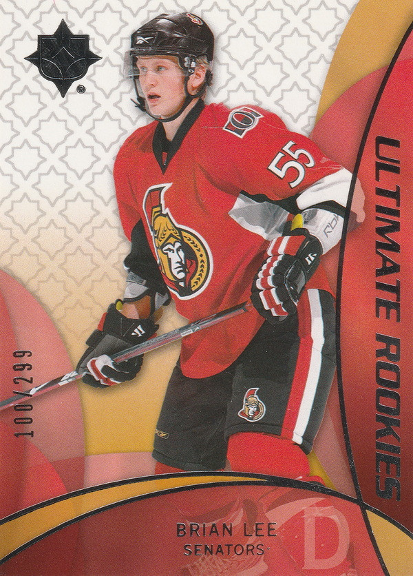 Hockey card Brian Lee