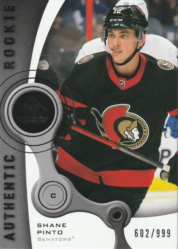 Hockey card Shane Pinto