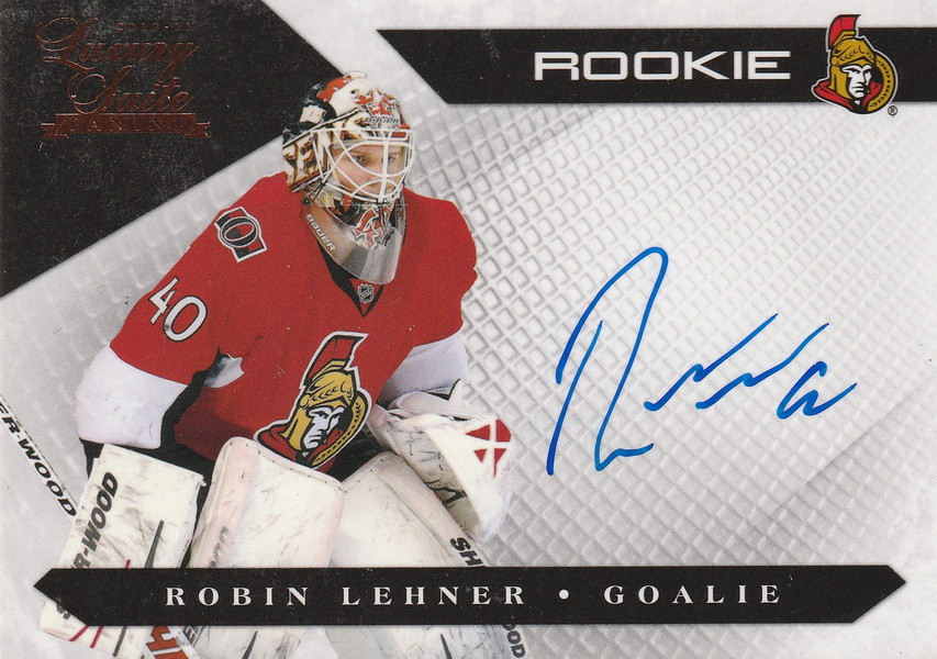 Hockey card Robin Lehner
