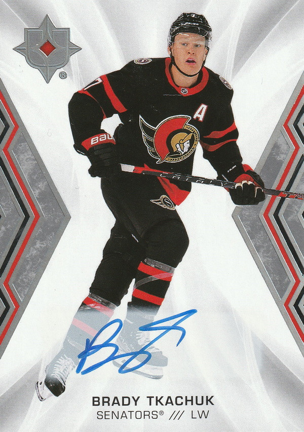 Hockey card Brady Tkachuk