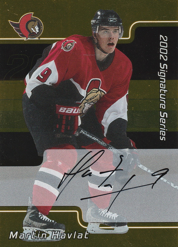 Hockey card Martin Havlat