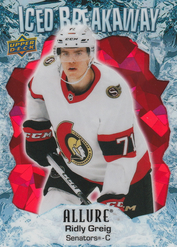 Hockey card Ridly Greig
