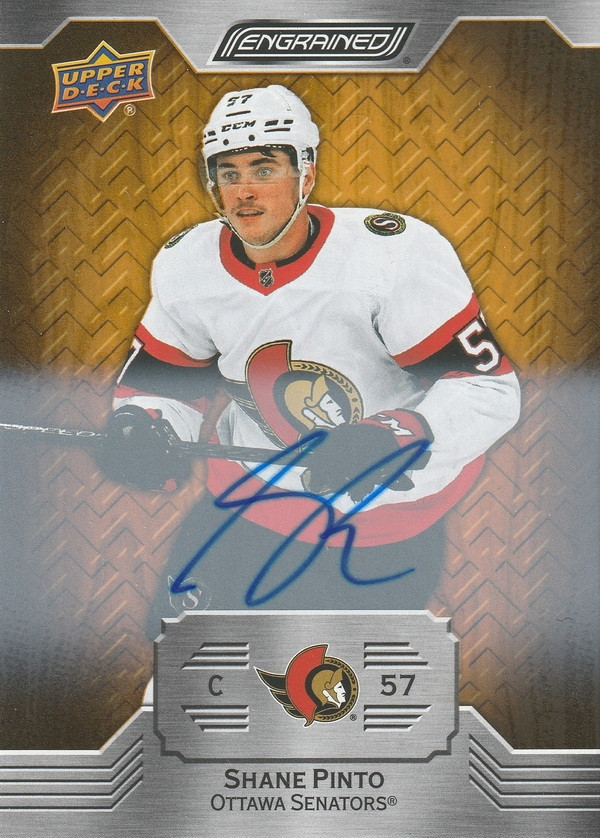 Hockey card Shane Pinto