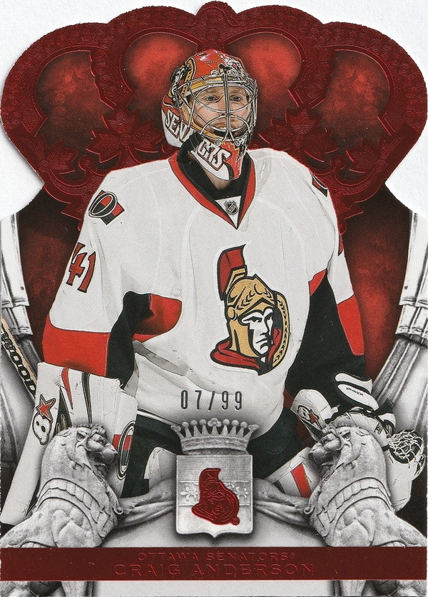 Hockey card Craig Anderson