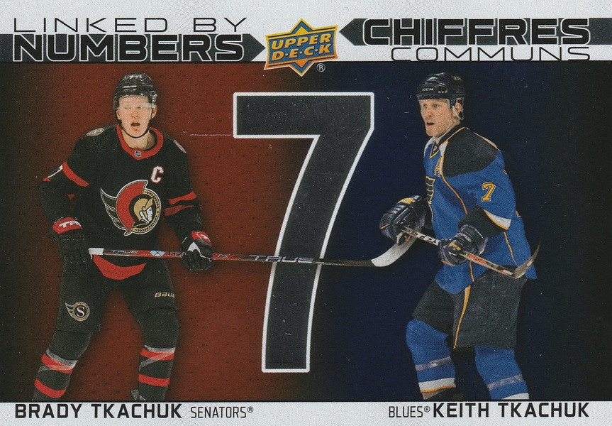 Hockey card Brady Tkachuk