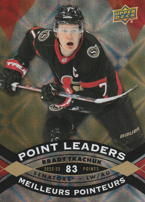 Hockey card Brady Tkachuk
